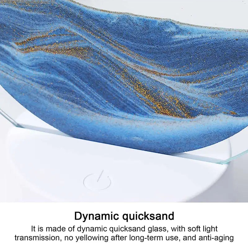 LED Sandscape Art Table Lamp