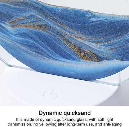 LED Sandscape Art Table Lamp