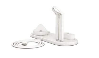 Cargador Inalámbrico 3 en 1 – iPhone, Samsung, Apple Watch y AirPods
