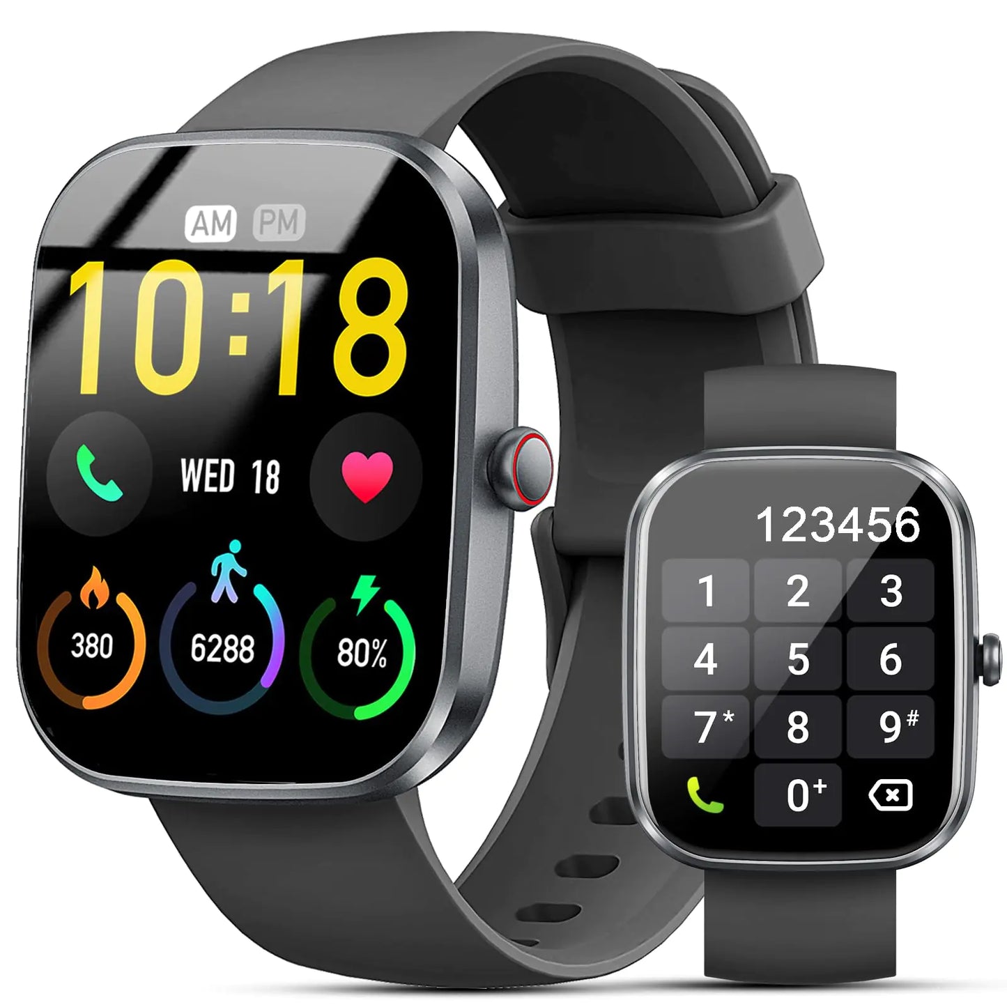 Kuizil Smartwatch 1.91” – Fitness Tracker IP68, Llamadas y Monitor Salud