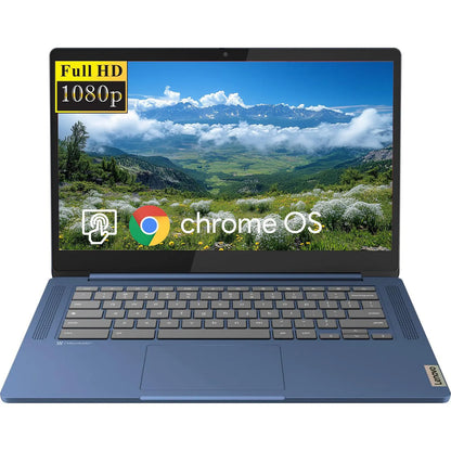 Lenovo IdeaPad Slim 3 Chromebook 14” – FHD Touch, 4GB RAM, 320GB, Wi-Fi 6