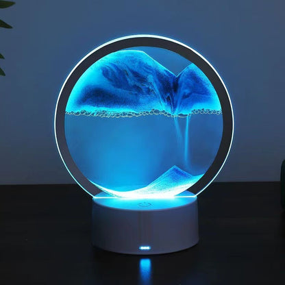 LED Sandscape Art Table Lamp